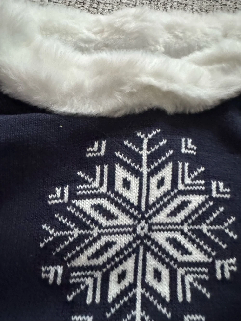 NWT Gymboree Girls Holiday Snowflake Knit Sweater Dress Size 6
